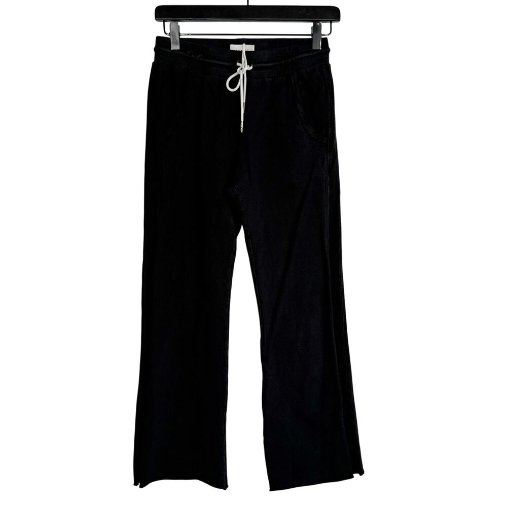 Mate the Label Straight Leg Ankle Pull On Pants Black - XS